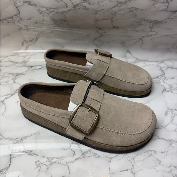 Women’s Sonoma Goods For Life Neesha Mule Clogs Taupe US Size 11 - Picture 2 of 10